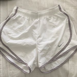 Only worn once! White nike shorts ! Very comfy!